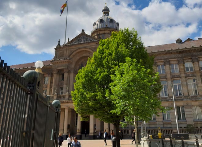 Victoria Square in Birmingham city centre